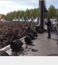 Vrijheidslezing op 5 mei op het Malieveld in Den Haag